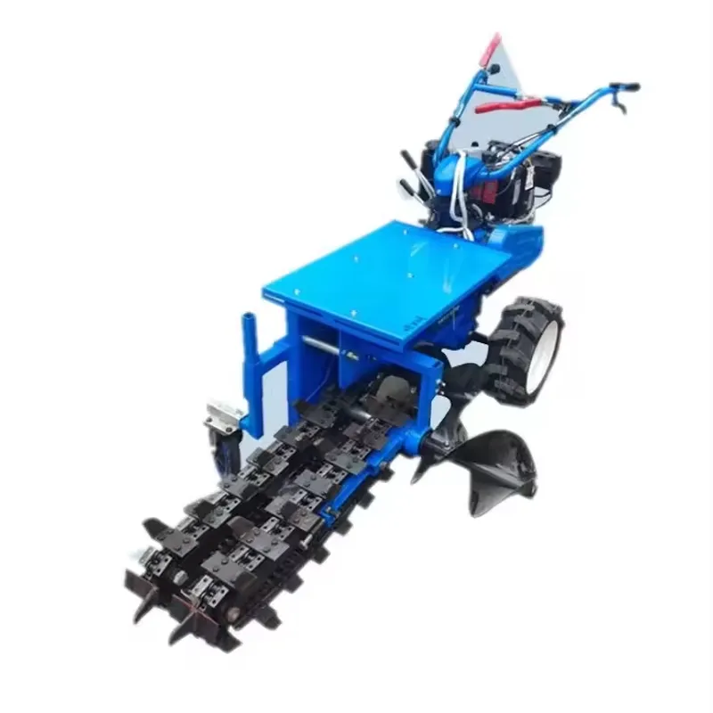 Trencher Machine Small - Mesin Penggali Tangan Rantai Ganda Kecil