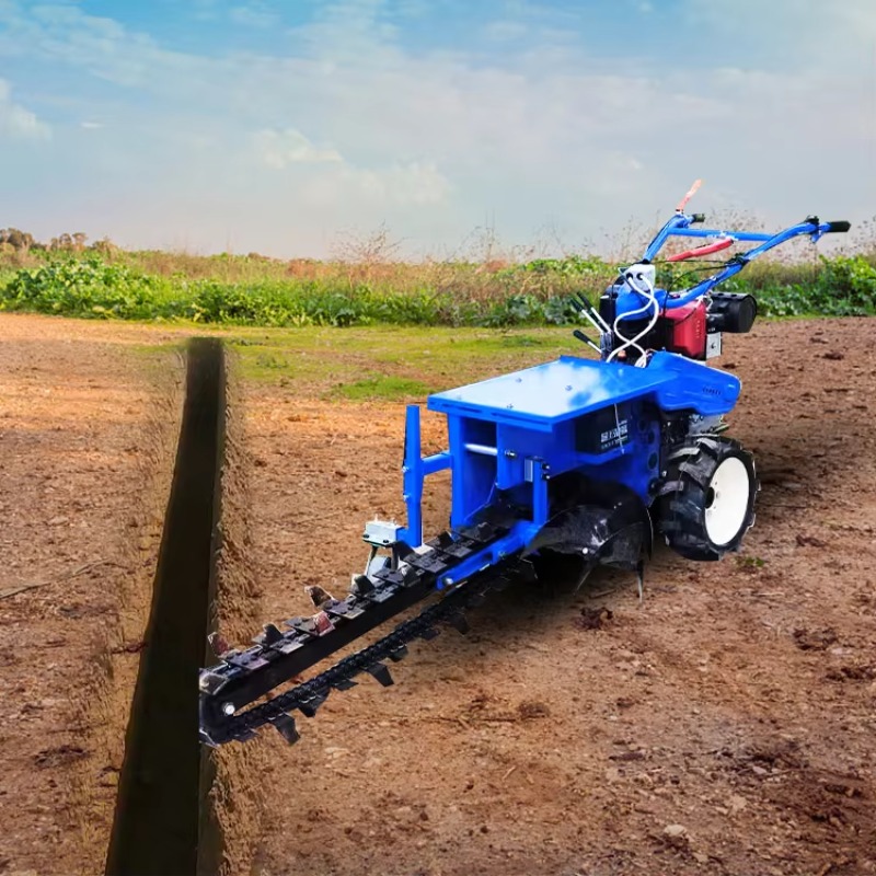 Trencher Machine Small - Rantai Penggali Parit Berkualitas Tinggi Ukuran