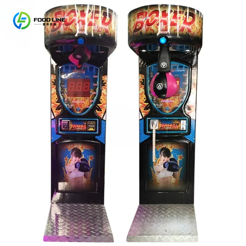 Heavy Equipment Game - Mesin Tinju Arcade Komersial, Dioperasikan dengan