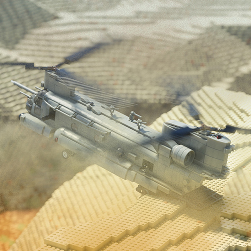 MH-47G Helikopter Berat Model  - Heavy Equipment Game ulasan dan harga