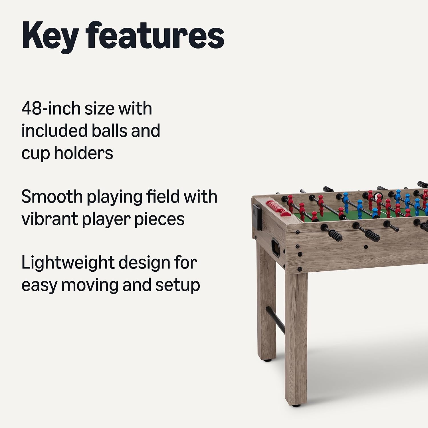 Meja Foosball Ukuran Ruang Per - Heavy Equipment Game ulasan dan harga