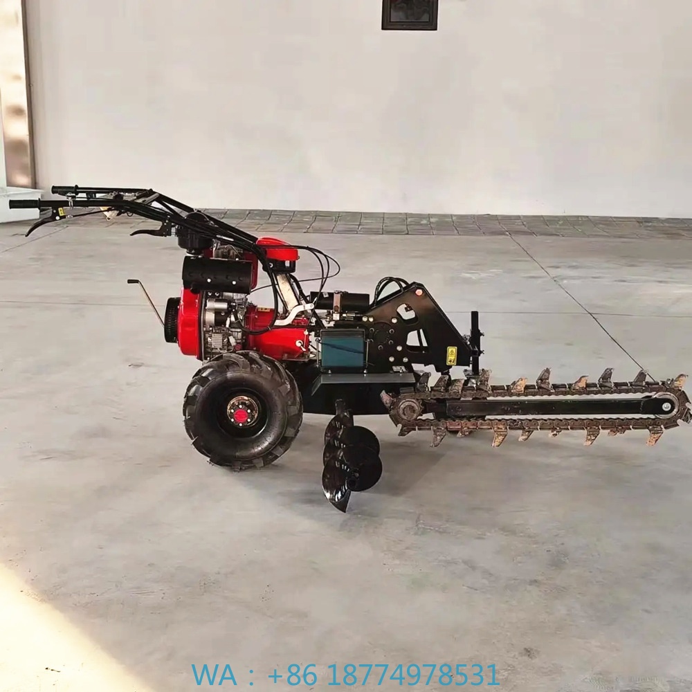 Mesin Penggali Parit untuk Dij - Trencher Machine Small ulasan dan harga
