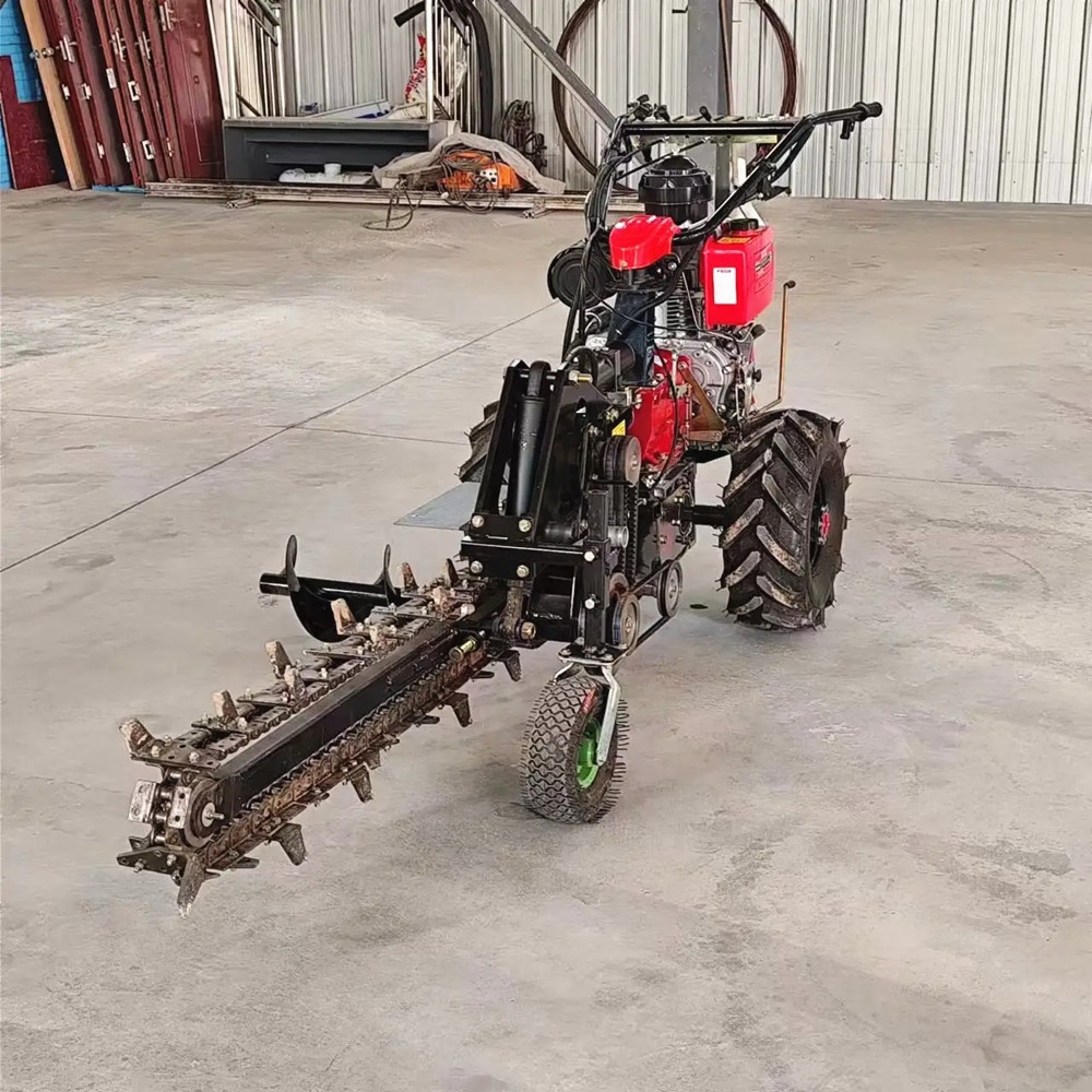 Mesin Penggali Parit untuk Dij - Trencher Machine Small ulasan dan harga