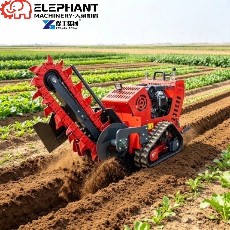Skid Steer Trencher, Mesin Pen - Trencher Machine Small ulasan dan harga
