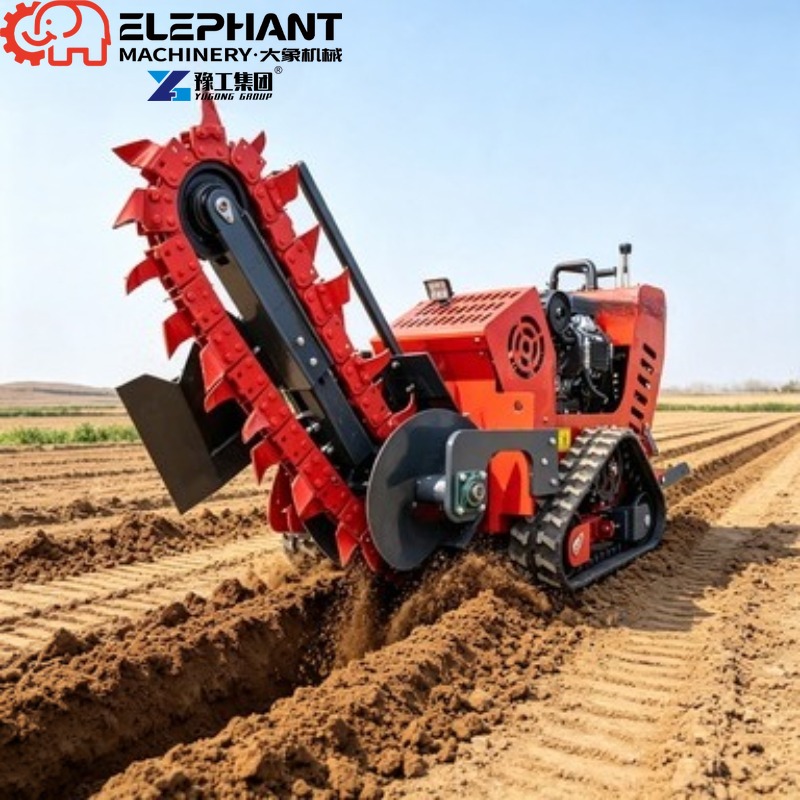 Skid Steer Trencher, Mesin Pen - Trencher Machine Small ulasan dan harga