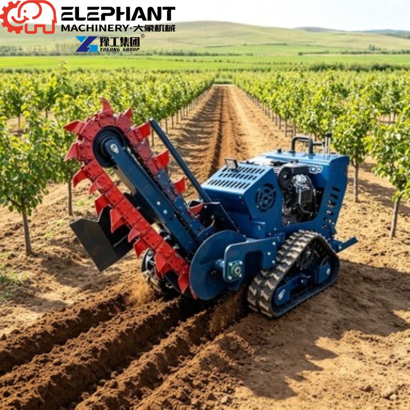 Skid Steer Trencher, Mesin Pen - Trencher Machine Small ulasan dan harga