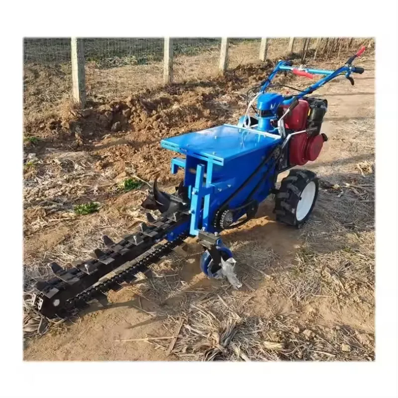 Mesin Penggali Tangan Rantai G - Trencher Machine Small ulasan dan harga