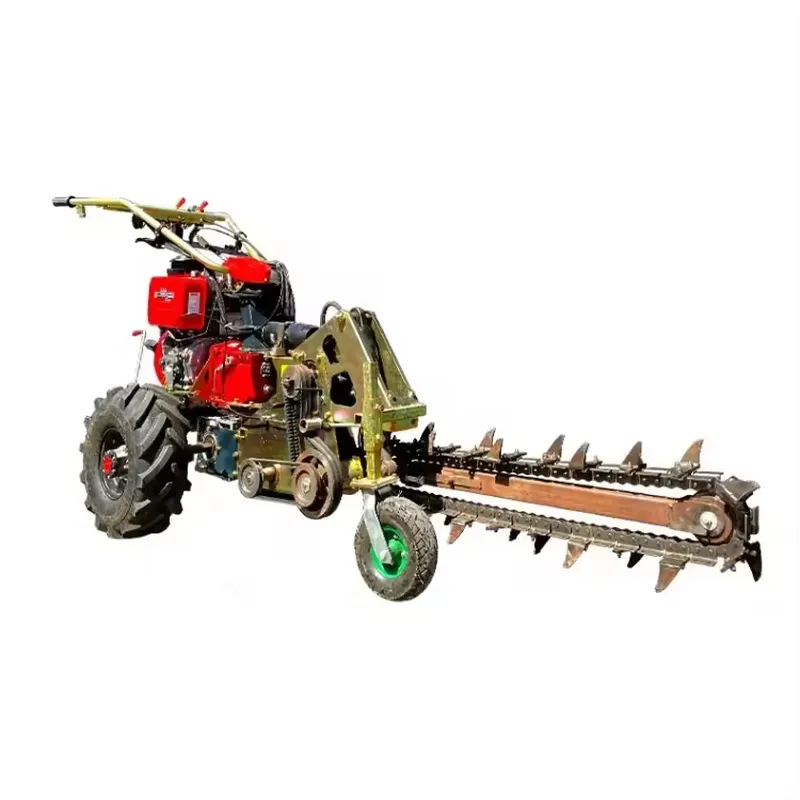 Mesin Penggali Tangan Rantai G - Trencher Machine Small ulasan dan harga