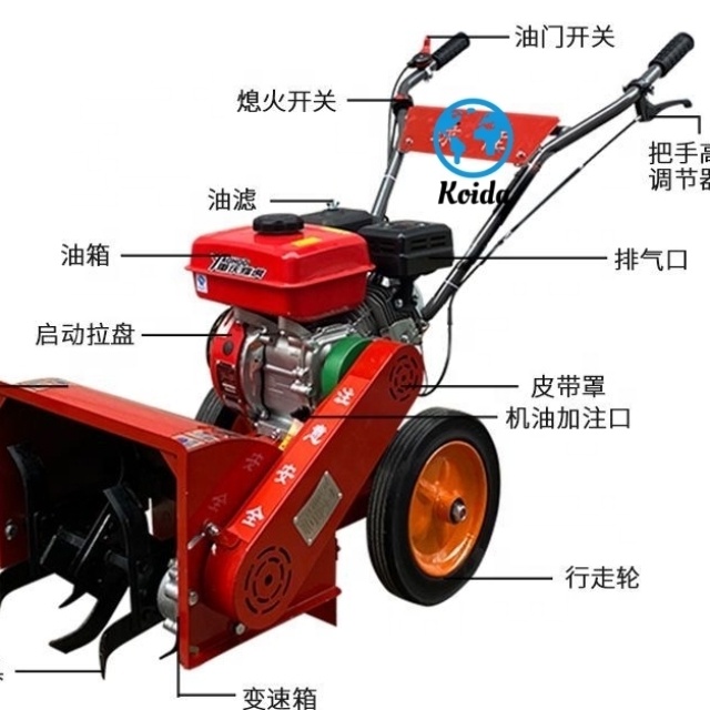 Mesin Pengolah Tanah Mikro Mul - Trencher Machine Small ulasan dan harga