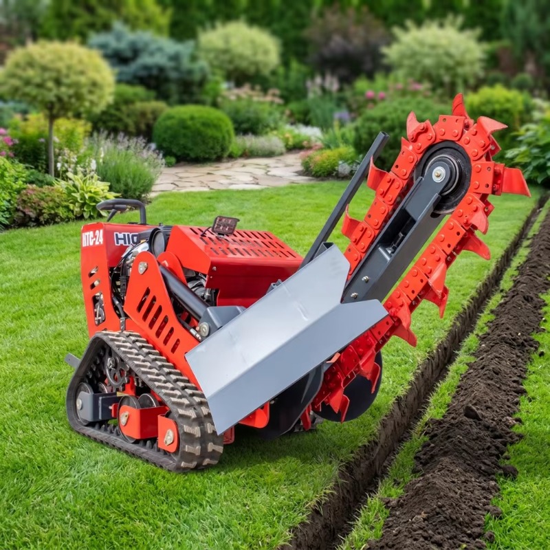Mesin Penggali Rantai Berdiri  - Trencher Machine Small ulasan dan harga