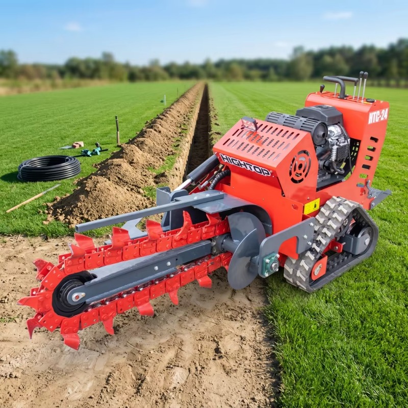 Mesin Penggali Rantai Berdiri  - Trencher Machine Small ulasan dan harga