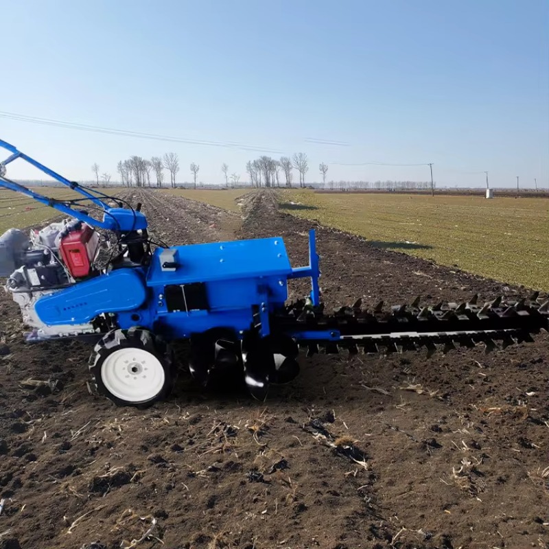 Rantai Penggali Parit Berkuali - Trencher Machine Small ulasan dan harga