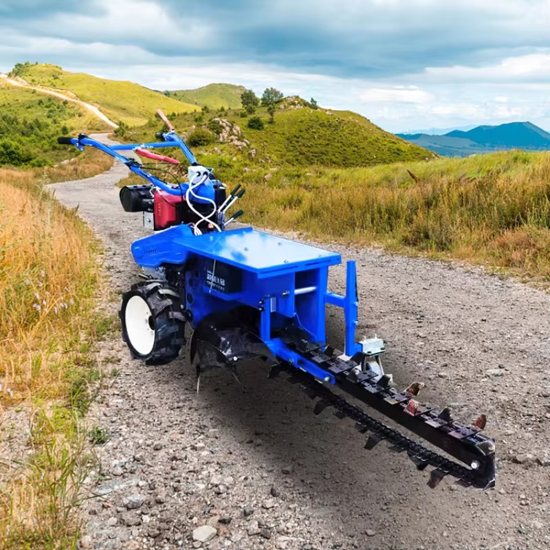 Rantai Penggali Parit Berkuali - Trencher Machine Small ulasan dan harga