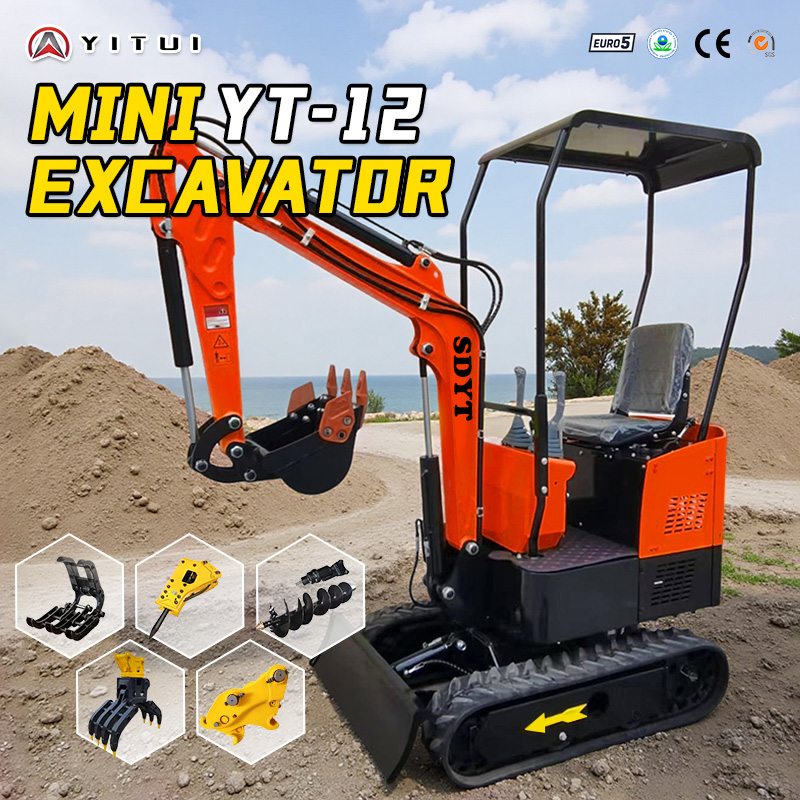 Ekskavator Perayap Hidraulik K - Trencher Machine Small ulasan dan harga