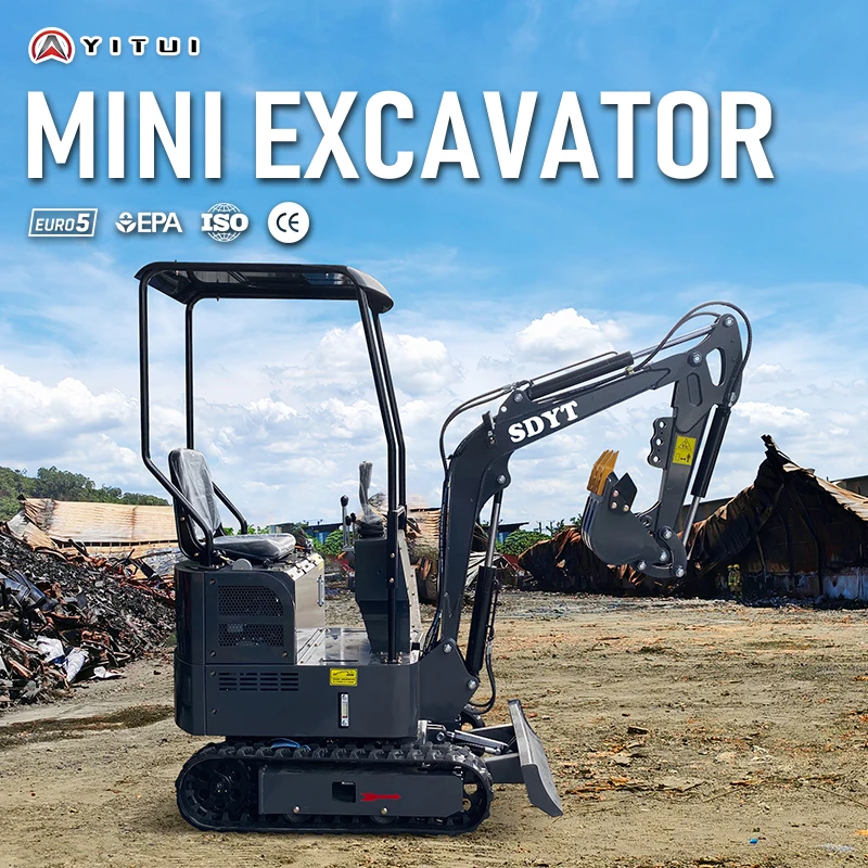 Ekskavator Perayap Hidraulik K - Trencher Machine Small ulasan dan harga