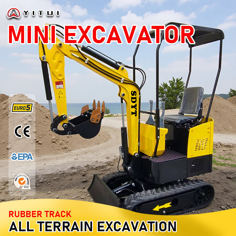 Ekskavator Perayap Hidraulik K - Trencher Machine Small ulasan dan harga